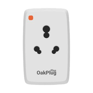 Oakter 16 Amp Smart Plug (Oak Plug Plus, White)