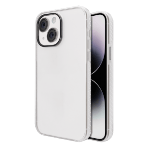 GRIPP Combat Hard TPU & Polycarbonate Back Cover for Apple iPhone 15 Plus (Anti Bacterial Technology, Clear)