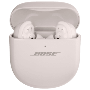 BOSE QuietComfort Ultra TWS Earbuds with Active Noise Cancellation (IPX4 Water Resistant, Immersive Audio, White Smoke)