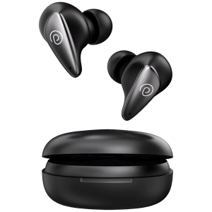 pTron Bassbuds Verse 140318592 TWS Earbuds with Environmental Noise Cancellation (IPX4 Water Resistant, Stereo Calls, Black)