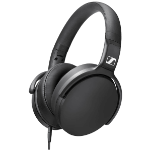 SENNHEISER HD 400s Over-Ear Wired Headphone with Mic (Dynamic Deep Bass with Superior Sound Quality, Black)