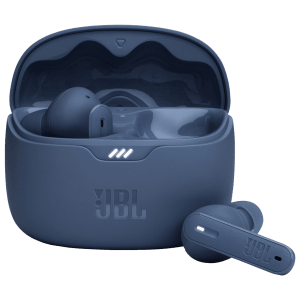 JBL Tune Beam TWS Earbuds with Active Noise Cancellation (IP54 Water Resistant, Fast Charge, Blue)