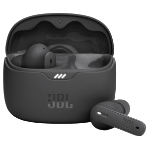 JBL Tune Beam TWS Earbuds with Active Noise Cancellation (IP54 Water Resistant, Fast Charge, Black)