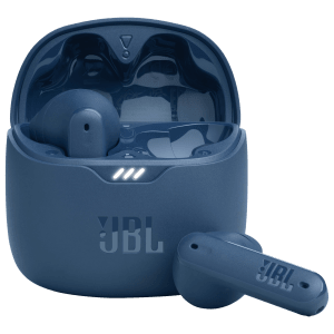 JBL Tune Flex JBLTFLEXBLU TWS Earbuds with Active Noise Cancellation (IPX4 Water Resistant, Pure Bass Sound, Blue)