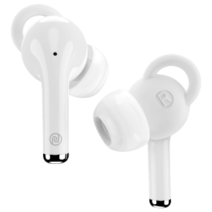 noise Bare Buds TWS Earbuds with Environmental Noise Cancellation (IPX5 Water Resistant, 9mm Speaker Driver, Bare White)