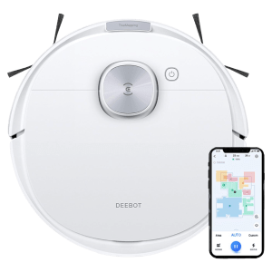 ECOVACS DEEBOT N10 Robotic Vacuum Cleaner & Mop with Wi-Fi Connectivity (Alexa & Google Assistant, White)