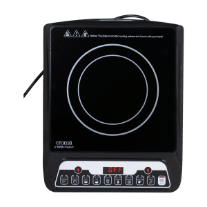 Croma 1200W Induction Cooktop with 7 Preset Menus