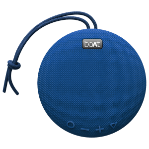 boAt Stone 193 5W Portable Bluetooth Speaker (IPX7 Water Resistant, Type - C Charging, Classic Blue)