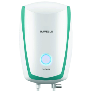 HAVELLS Instanio 3 Litres Instant Water Geyser (3000 Watts, GHWAIAPWB003, White & Blue)