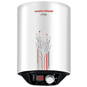 morphy richards Lavo EM 10 Litres 5 Star Storage Water Geyser (2000 Watts, 840051, White)