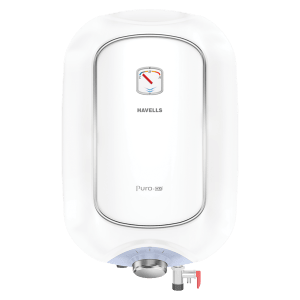 HAVELLS Puro DX 15 Litres Vertical Storage Water Geyser (GHWAPDTWB015, White)