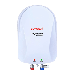 ZunVolt Grigora 3 Litres Instant Water Geyser (3000 Watts, White)