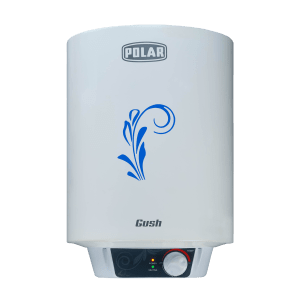 POLAR Gush 15 Litres Storage Water Geyser (2000 Watts, WHGMGL15L, White)