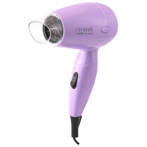 Croma Hair Dryer with 2 Heat Settings (Overheat Protection, Purple)