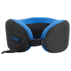 TRAVEL BLUE Dreamer Memory Foam Neck Pillow (Breathable Mesh, 208, Blue)