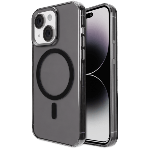 GRIPP Neo TPU and Polycarbonate Back Cover for Apple iPhone 15 Max (MagSafe Compatible, Smoke)