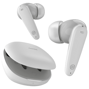 noise Buds VS404 TWS Earbuds with Environmental Noise Cancellation (IPX5 Water Resistant, Instacharge, Snow White)