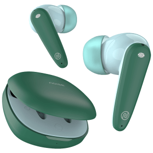 noise Buds VS404 TWS Earbuds with Environmental Noise Cancellation (IPX5 Water Resistant, Instacharge, Forest Green)