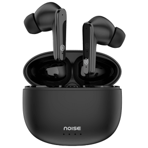 noise Buds VS104 Max TWS Earbuds with Active Noise Cancellation (IPX5 Water Resistant, Instacharge, Jet Black)