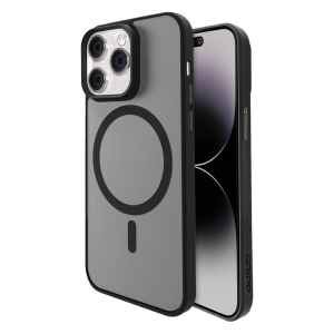 GRIPP Bolt Hard TPU Back Cover for Apple iPhone 15 Pro Max (MagSafe Compatible, Black)