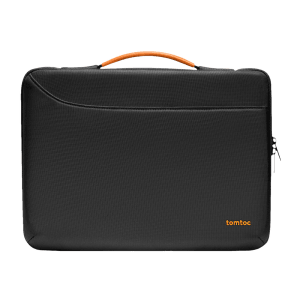 tomtoc A22 Defender Recycled Polyester Laptop Sleeve for 14 Inch Laptop (360 Superior Protection, Black)