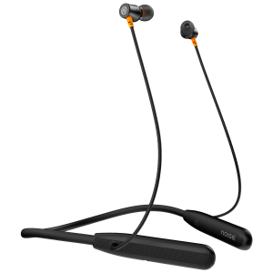 noise Airwave Neckband with Environmental Noise Cancellation (IPX5 Water Resistant, 3 EQ Modes, Jet Black)