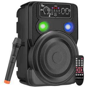 Krisons Ultima 30W Bluetooth Party Speaker (Karaoke Supported, 2.0 Channel, Black)