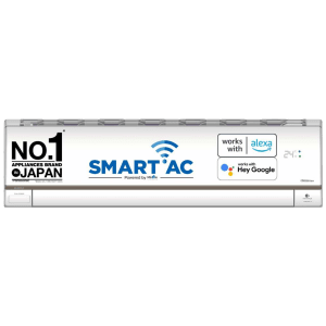 Panasonic HU 7 in 1 Convertible 1 Ton 5 Star Inverter Split Smart AC with Anti Dust Filter (2024 Model, Copper Condenser, CS/CU-HU12AKYF)