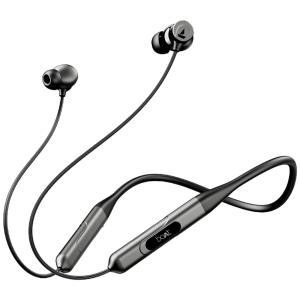 boAt Rockerz 255 Neckband with Active Noise Cancellation (Beast Mode, Raven Black)