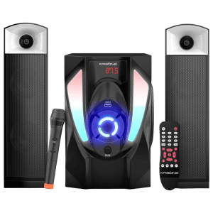 Krisons Superstar Bluetooth Home Theatre with Remote (Surround Sound, 4.1 Channel, Black)