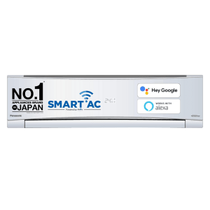 Panasonic SU 7 in 1 Convertible 1.5 Ton 3 Star Inverter Split Smart AC with Anti Dust Filter (2022 Model, Copper Condenser, CS/CU-SU18YKYWT)