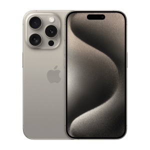 Apple iPhone 15 Pro (128GB, Natural Titanium)