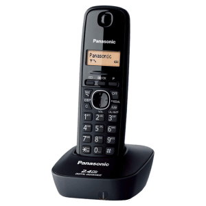 Panasonic Digital Cordless Phone (KX-TG3411SX, Black)