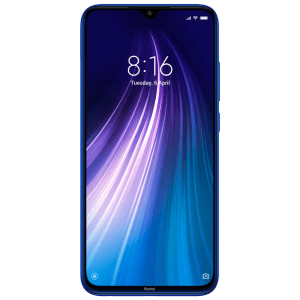 Refurbished Redmi Note 8 (4GB RAM, 64GB, Neptune Blue)