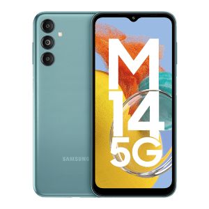 SAMSUNG Galaxy M14 5G (4GB RAM, 128GB, Smoky Teal)