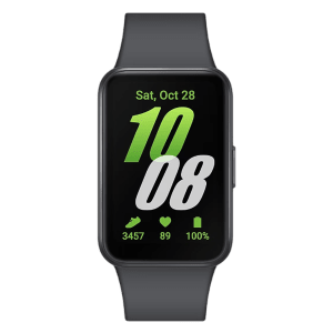 SAMSUNG Galaxy Fit3 Smartwatch with 100 Plus Watch Faces (40.9mm AMOLED Display, IP68 Water Resistant, Gray Strap)