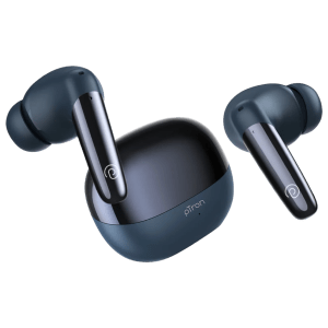 pTron Zenbuds Ultima TWS Earbuds with Active Noise Cancellation (IPX5 Water Resistant, Fast Charging, Blue)