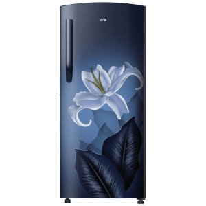 IFB Metal Cool 203 Litres 3 Star Direct Cool Single Door Refrigerator with Antibacterial Gasket (IFBDC2233FBB, Blue Flower)