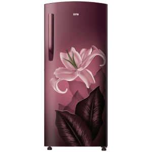 IFB Advance Cool 212 Litres 5 Star Direct Cool Single Door Refrigerator with Antibacterial Gasket (IFBDC2325IRB, Midnight Bloom Red)