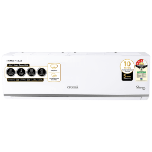 Croma 4 in 1 Convertible 1.5 Ton 3 Star Inverter Split AC with Dust Filter (2024 Model, Copper Condenser)