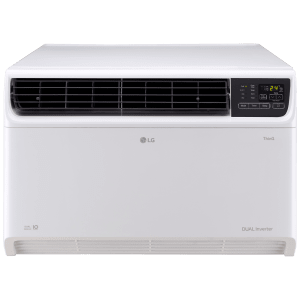 LG 4 in 1 Convertible 2 Ton 4 Star Dual Inverter Window Smart AC with Ocean Black Protection (2024 Model, Copper Condenser, HD Filter, TW-Q24WWYA.ASLG)