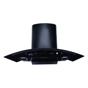 Croma 90cm 1300m3/hr Ducted Auto Clean Wall Mounted Chimney with Touch & Gesture Control (Black)