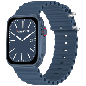 FIRE-BOLTT Gladiator Ocean Smartwatch with Bluetooth Calling (49.7mm Display, IP67 Water Resistant, Blue Strap)