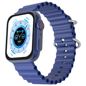 FIRE-BOLTT Supernova Smartwatch with Bluetooth Calling (45.2mm AMOLED Display, IP67 Water Resistant, Blue Strap)