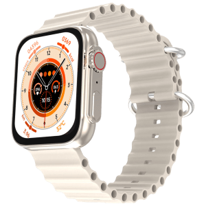 FIRE-BOLTT Supernova Smartwatch with Bluetooth Calling (45.2mm AMOLED Display, IP67 Water Resistant, Light Gold Strap)