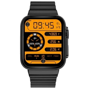 FIRE-BOLTT Gladiator Ocean Smartwatch with Bluetooth Calling (49.7mm HD Display, IP67 Water Resistant, Black Strap)