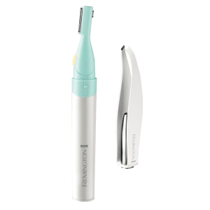 REMINGTON MPT4000C Cordless Dry Trimmer for Face for Women (Stainless Steel Blades, Green)