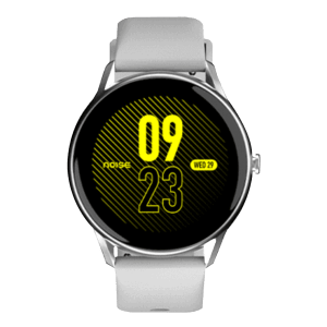 noise NoiseFit Core Smart Watch with 13 Sports Modes ( 32.51mm 2.5D Curved HD TFT Display, IP68 Water Resistant, Silver Grey Strap)