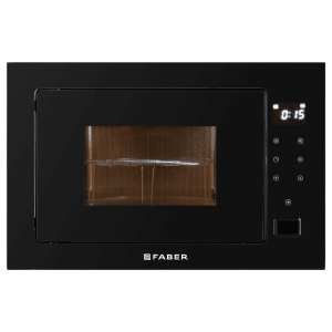 FABER FBIO 25L Convection Microwave Oven with 8 Auto Cook Menus (Black)