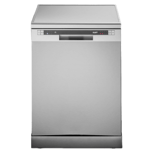 KAFF DW VETRA 60 12 Place Settings Free Standing Dishwasher with 3 Stage Filtration (No Pre-rinse Required, Silver)